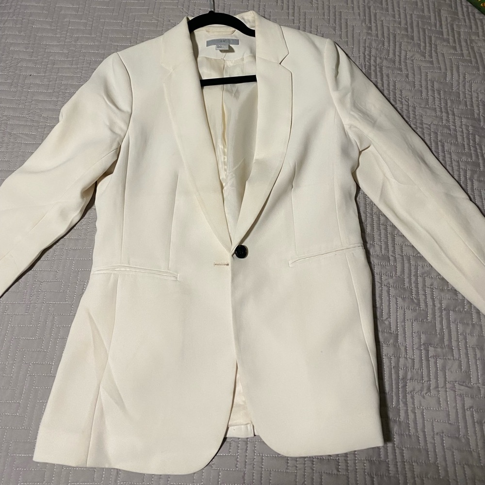 Off white blazer H&M